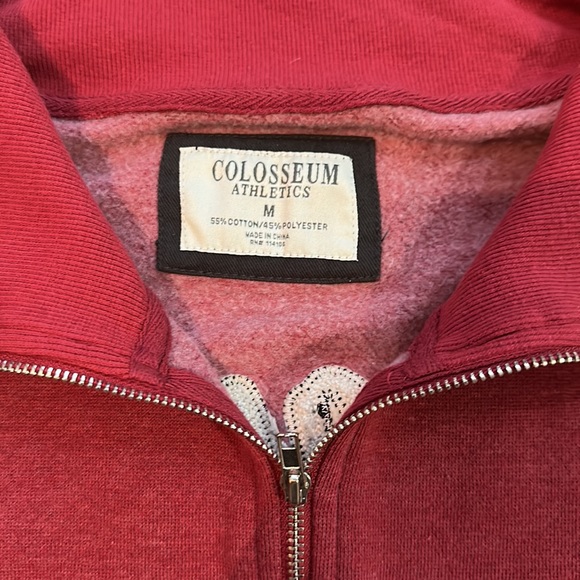 Colosseum Athletics Arkansas Razorbacks Ladies Full Zip Fleece Jacket - Picture 3 of 8